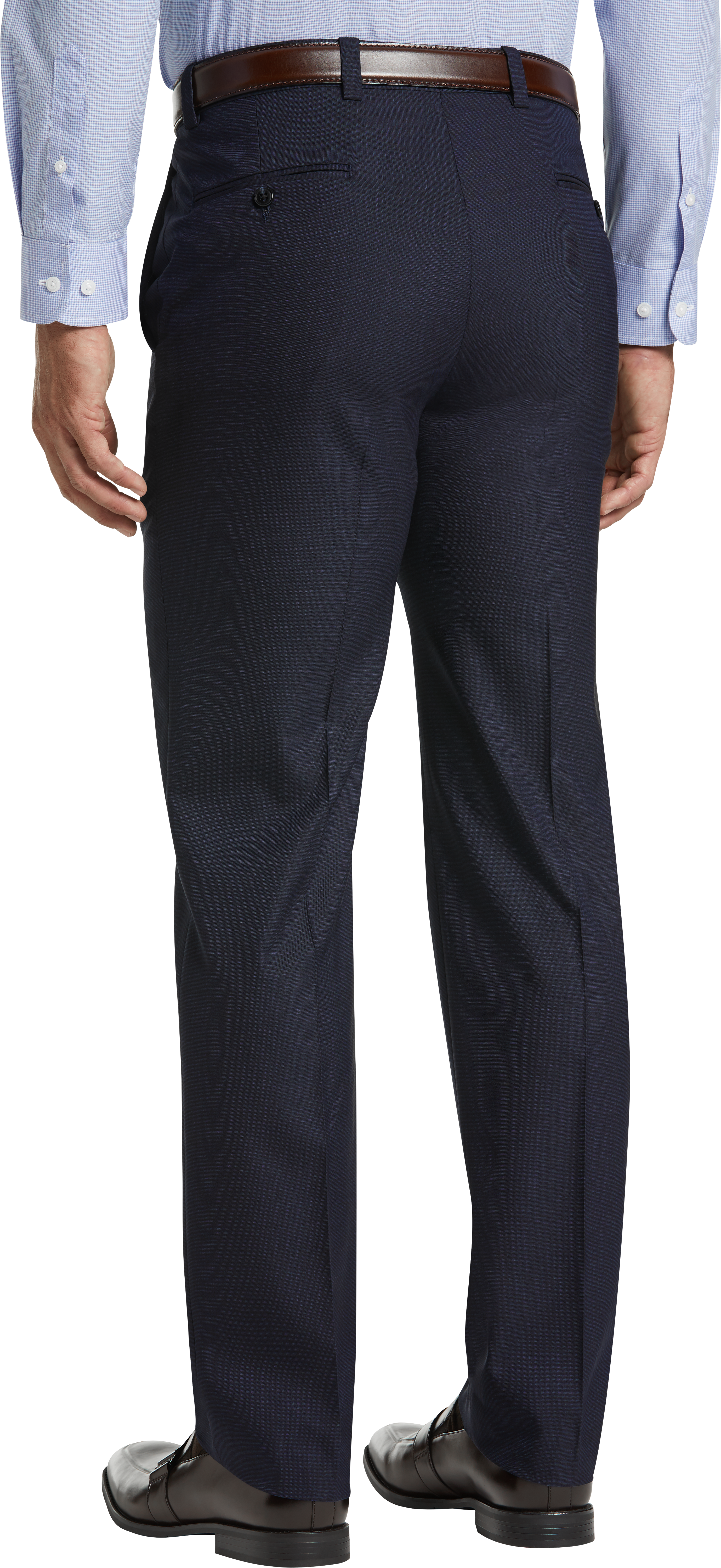 Modern Fit Wool Suit Pants