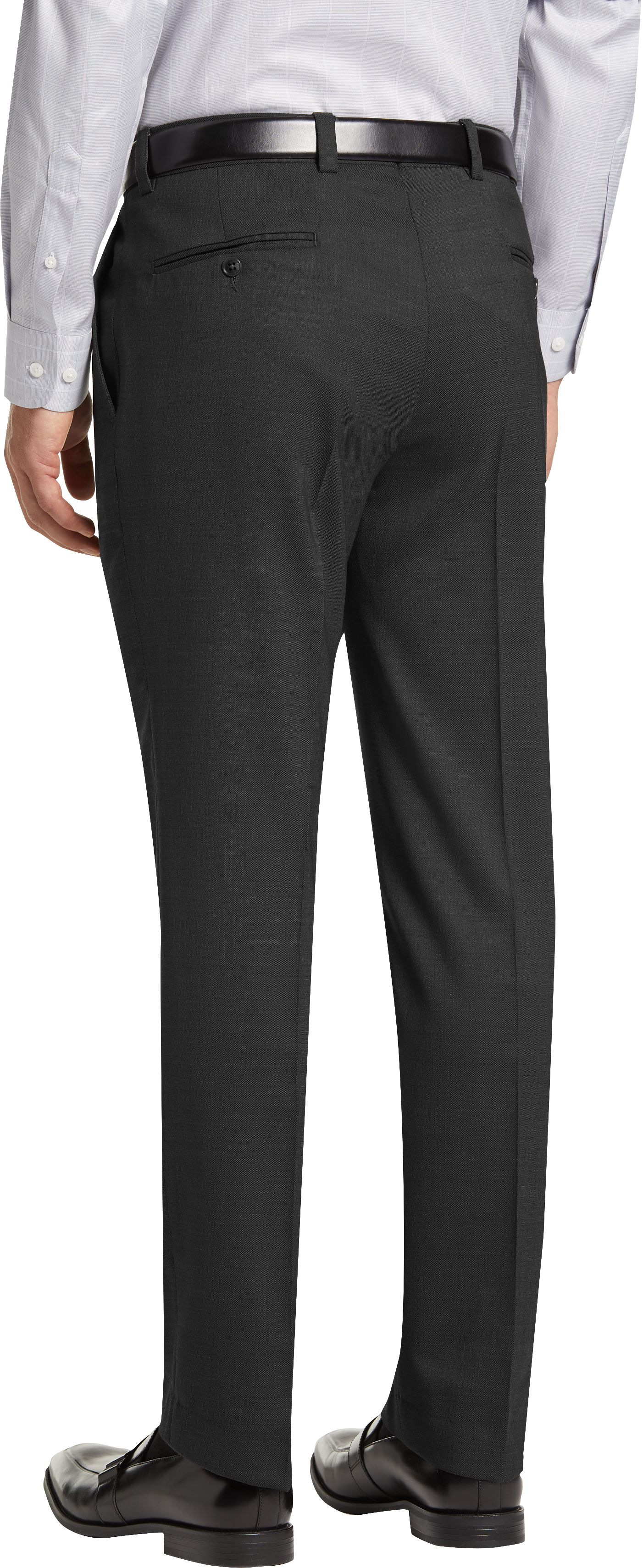 Modern Fit Wool Suit Pants