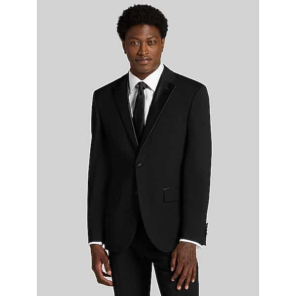 Wilke-Rodriguez Men's Slim Fit Tuxedo Formal Black - Size: 42 Regular