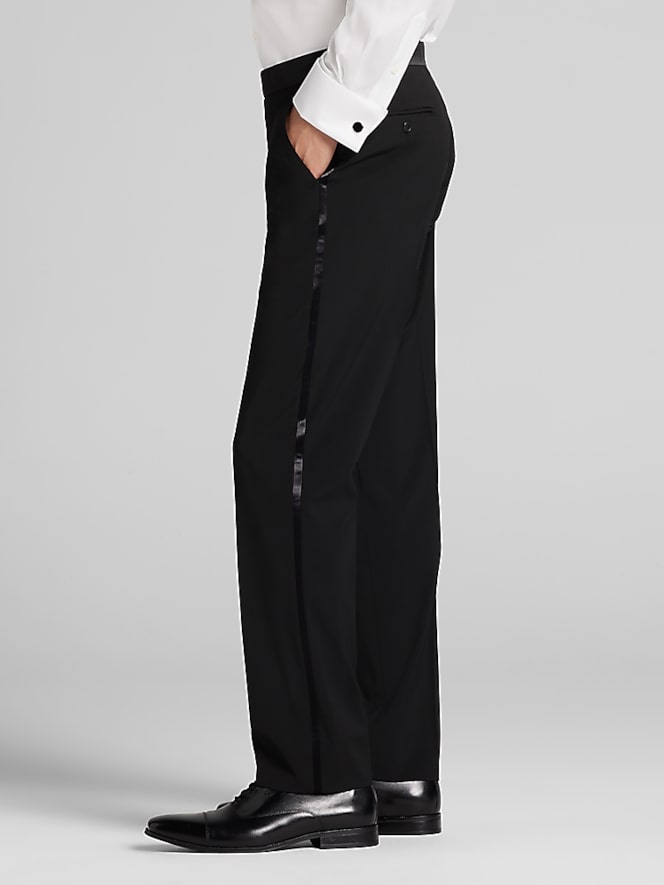 Wilke-Rodriguez Modern Fit Tuxedo, Formal Black - Image 3 of 10