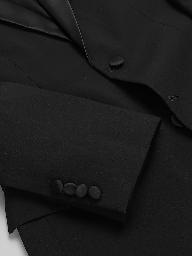Wilke-Rodriguez Modern Fit Tuxedo, Formal Black - Image 5 of 10