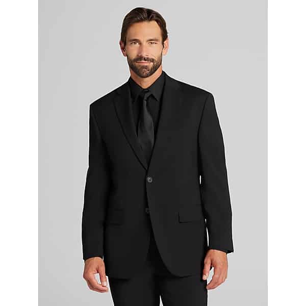 Wilke-Rodriguez Men's Modern Fit Suit Black - Size: 42 Regular