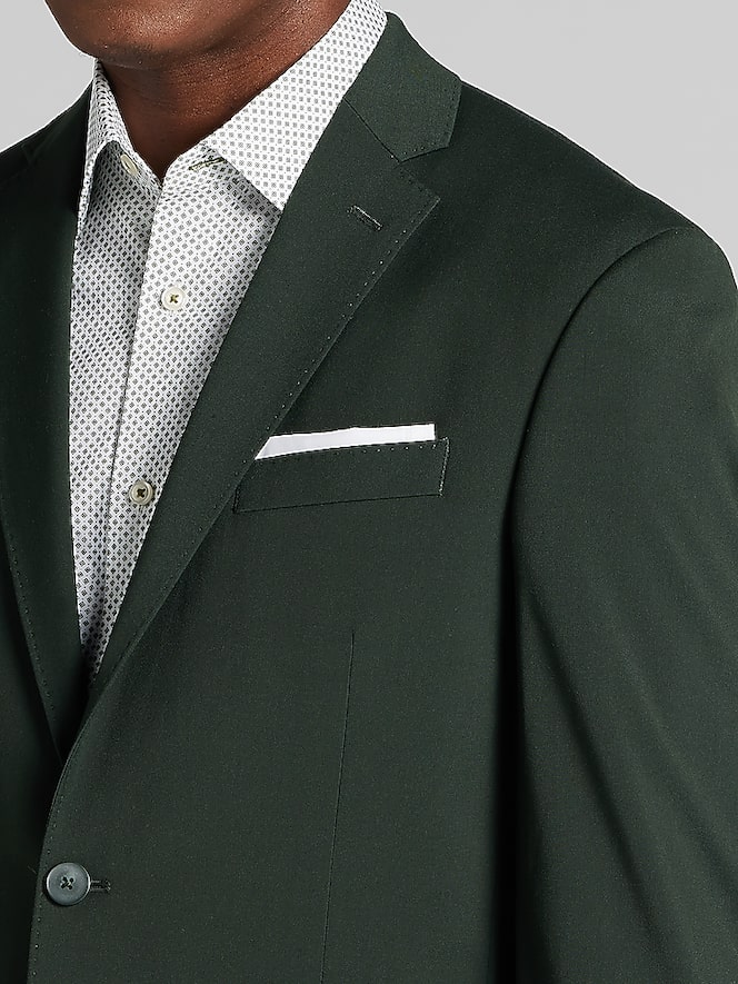 Wilke-Rodriguez Slim Fit Suit, Green - Image 2 of 9