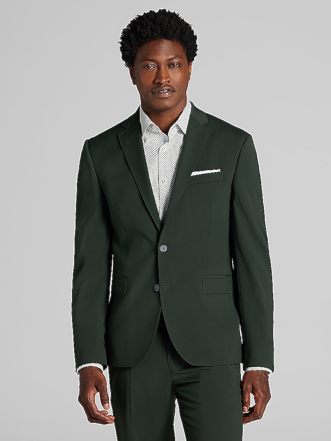 Wilke-Rodriguez Slim Fit Suit Green