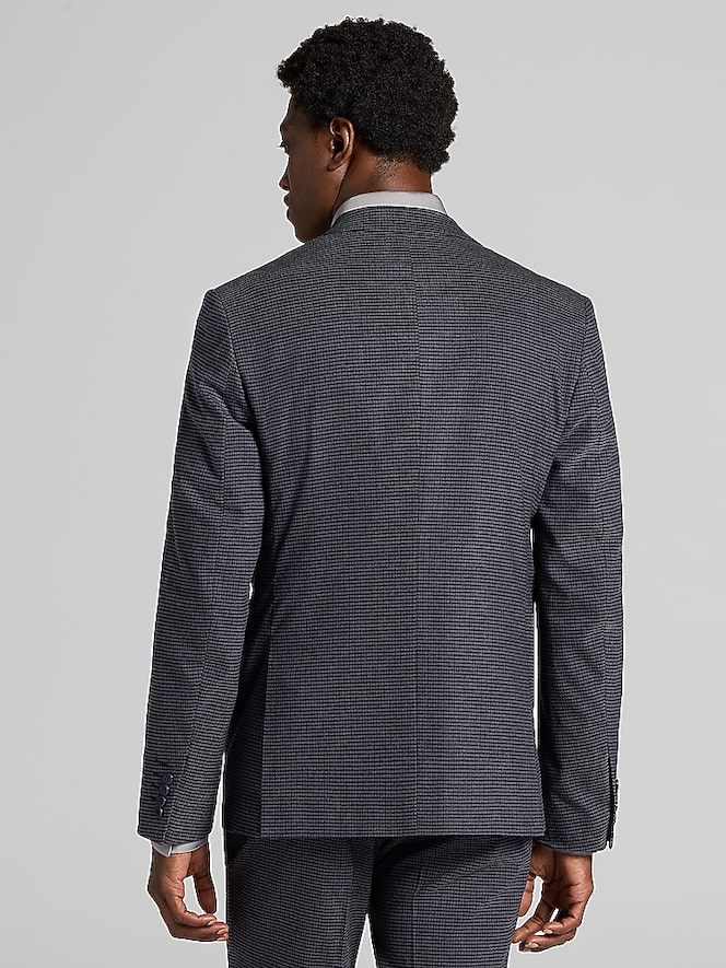 Paisley &Amp; Gray Modern Fit Plaid Suit