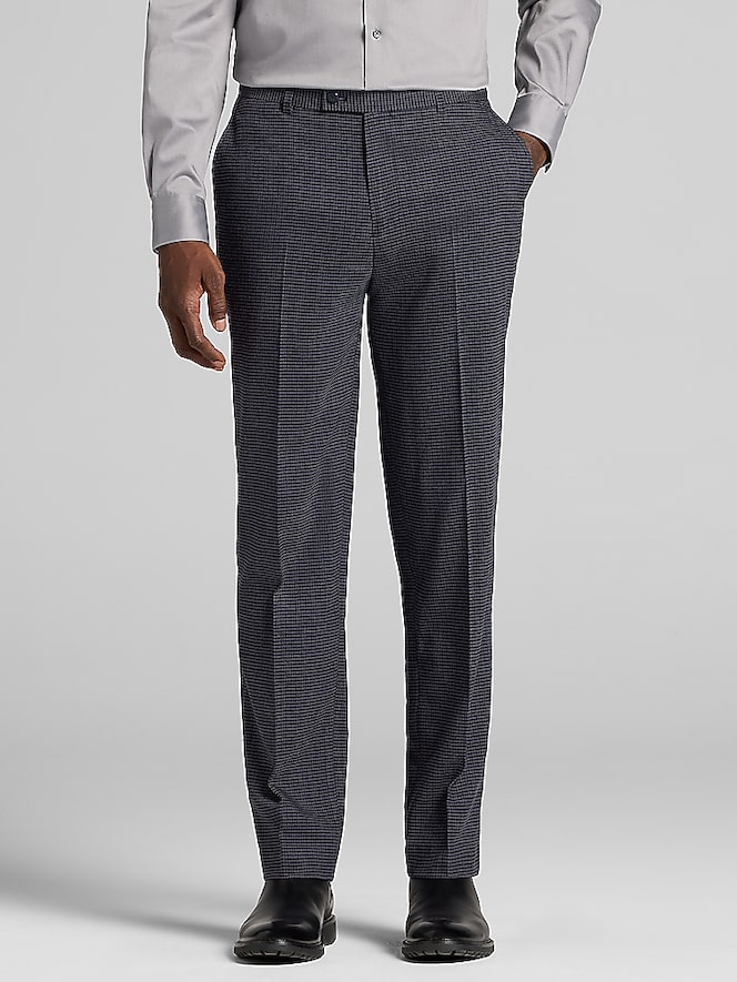 Paisley &Amp; Gray Modern Fit Plaid Suit