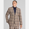 Paisley &Amp; Gray Modern Fit Plaid Suit
