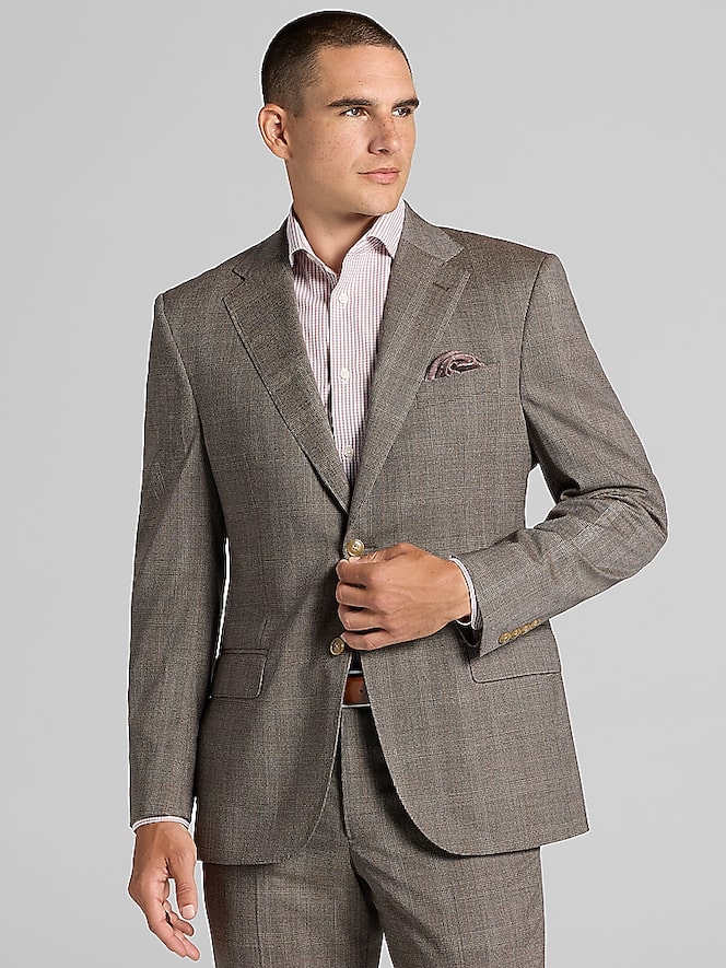 Joseph Abboud Modern Fit Plaid Suit Jacket