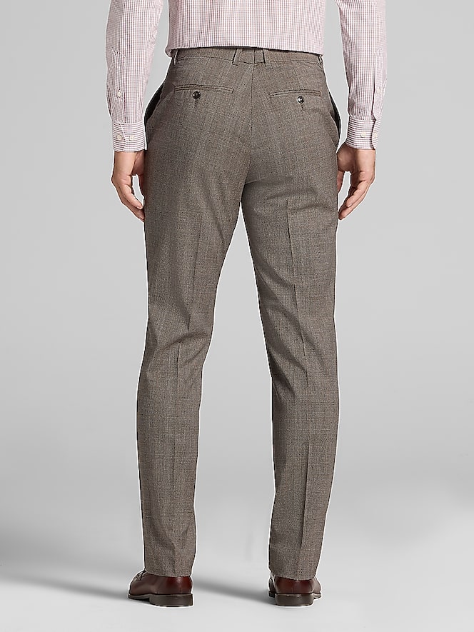 Joseph Abboud Modern Fit Plaid Suit Pants