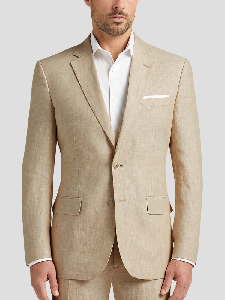 Mens linen suit jacket deals
