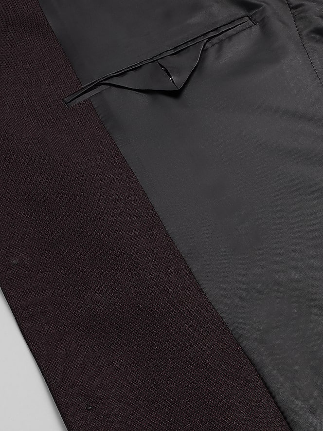 DKNY Modern Fit Suit, Dark Berry Neat - Image 7 of 9