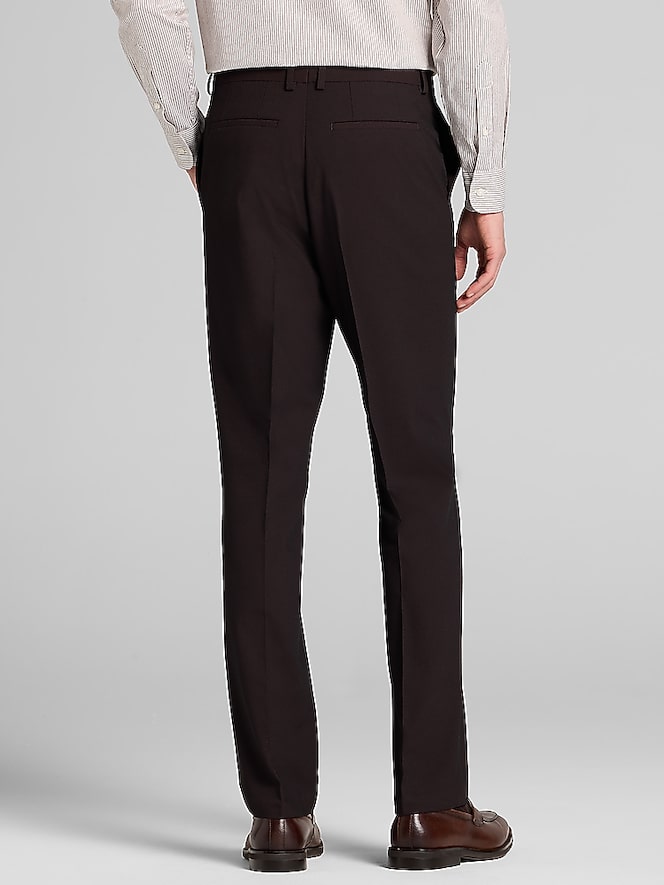 DKNY Modern Fit Suit, Dark Berry Neat - Image 8 of 9