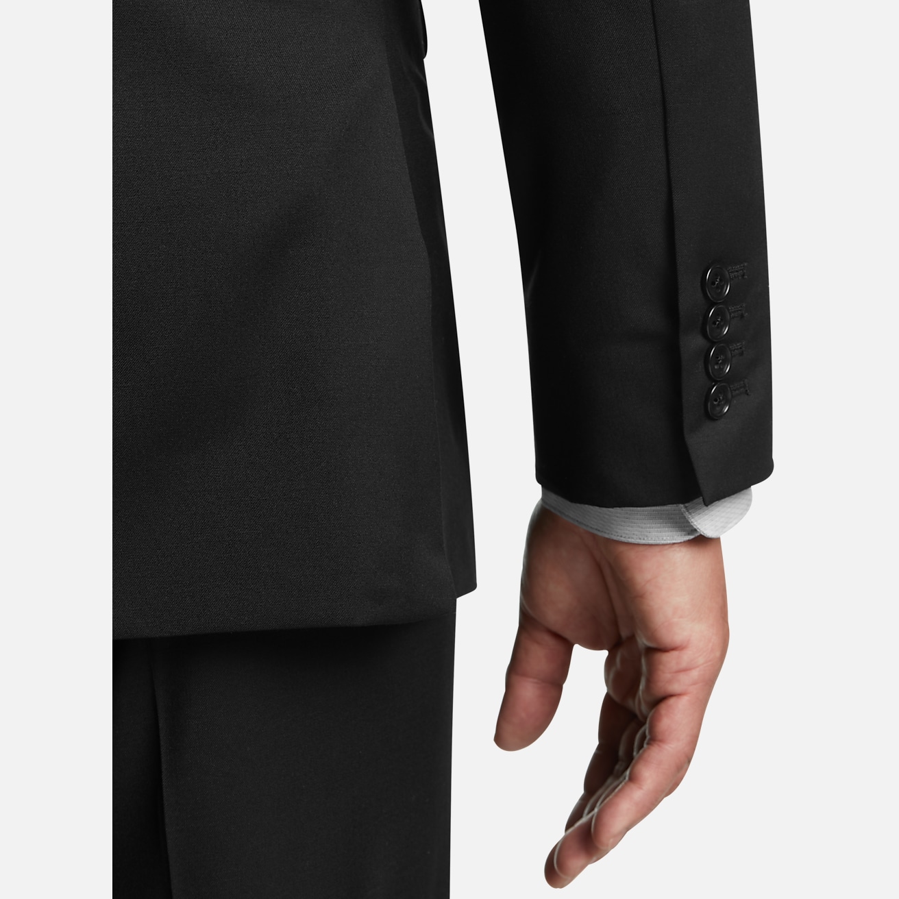 Black Modern Fit Suit