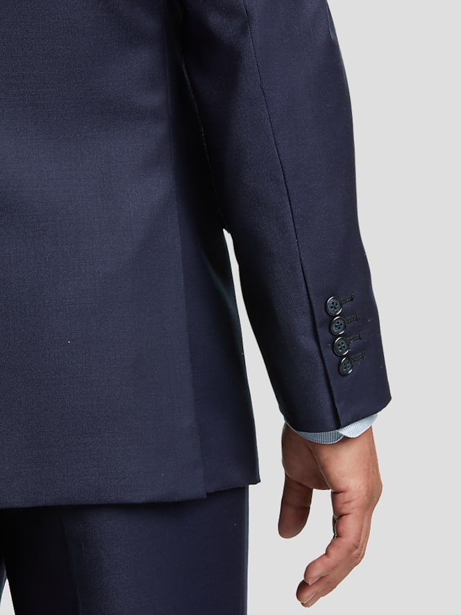 JOE Joseph Abboud Modern Fit 100% Wool Suit Jacket, Blue/Postman - Image 2 of 4