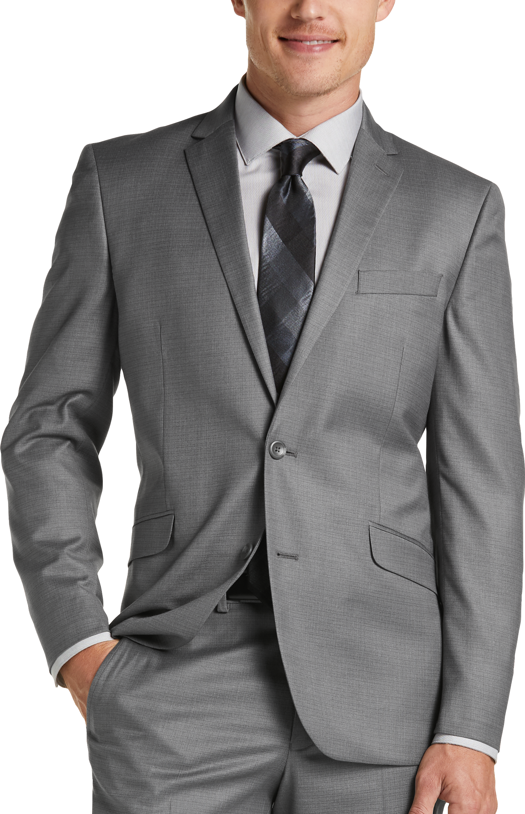 Kenneth cole light grey suit shop