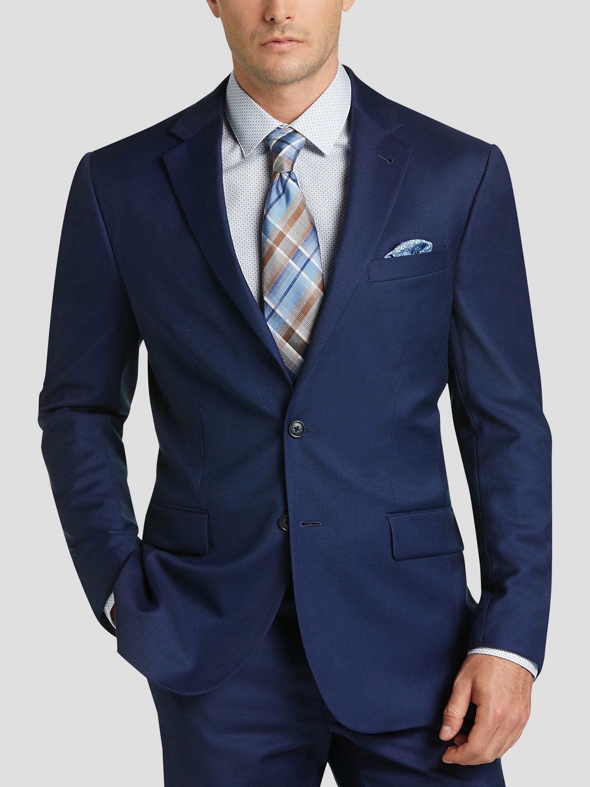 Joseph abboud navy blazer top