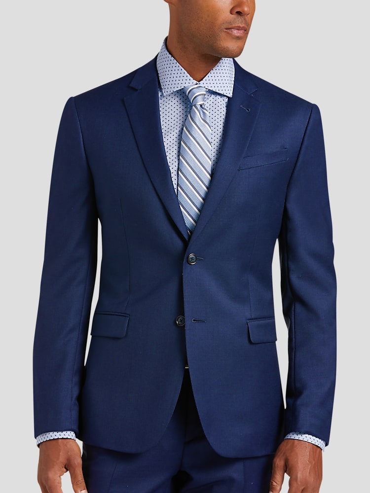 Indigo Blue Ultra Slim Fit 3-Piece Prom Suit