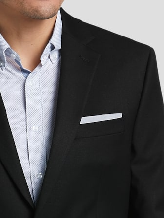 Slim Fit Wool Blend Suit Jacket
