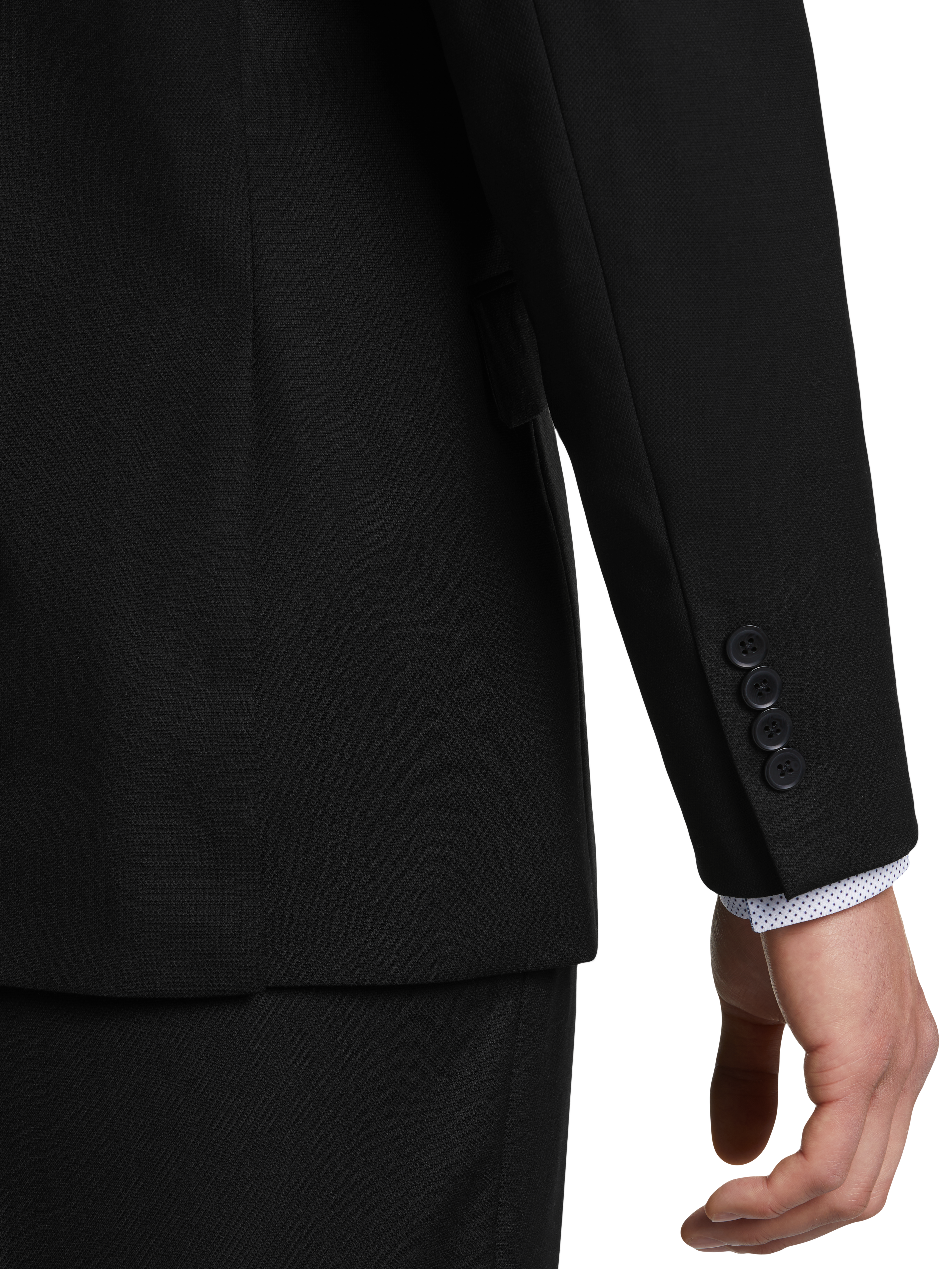 Classic Fit Wool Blend Suit Jacket
