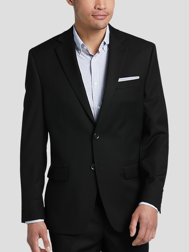 Men's Black Wool Coats | Men's Wearhouse