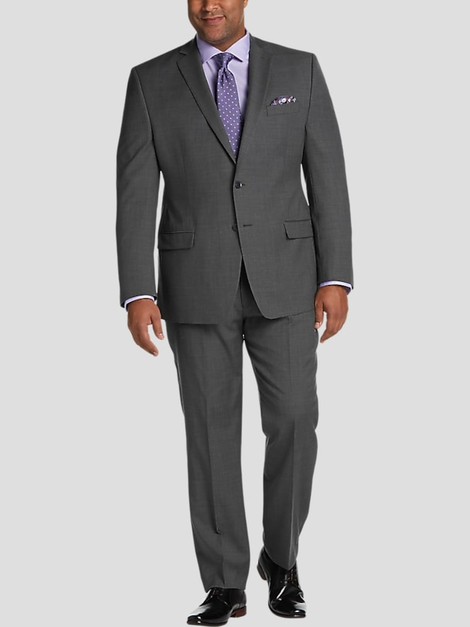 Michael Strahan Classic Fit Wool Blend Suit Jacket