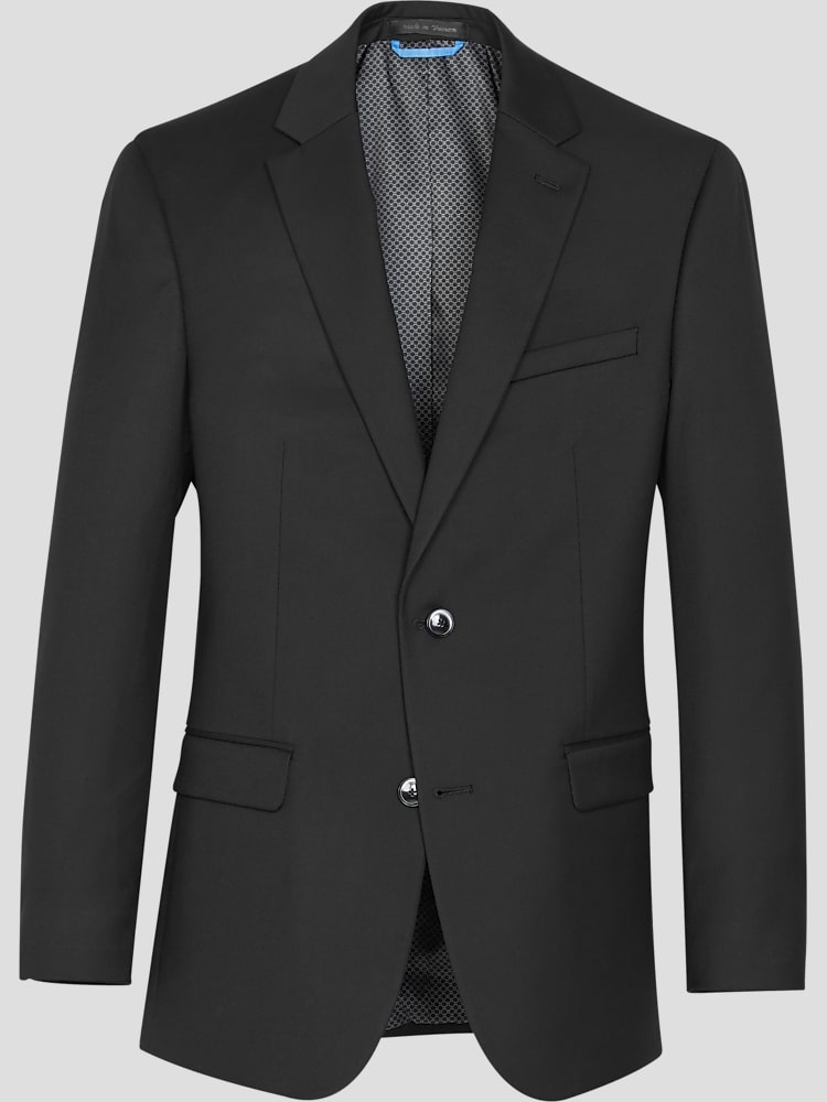 Men's Dark Grey Formal 3 Button Modern Fit Suit – Flex Suits