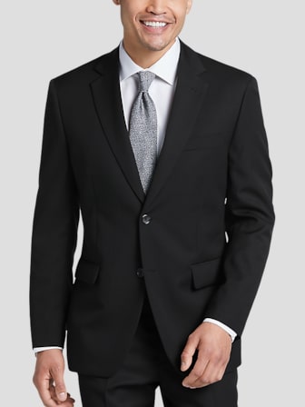 Notch Lapel Suit Jacket