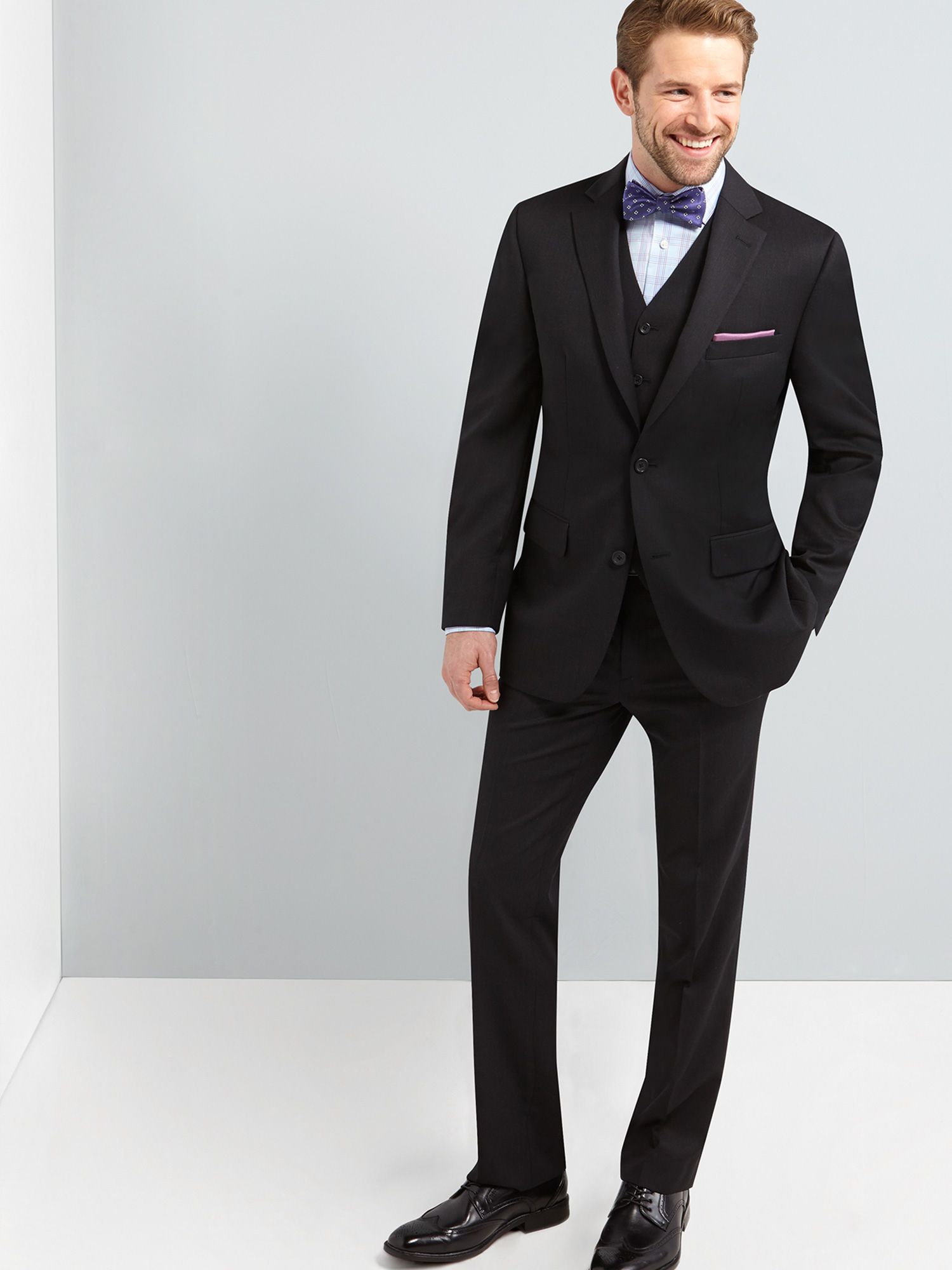 Modern Fit Wool Suit Jacket