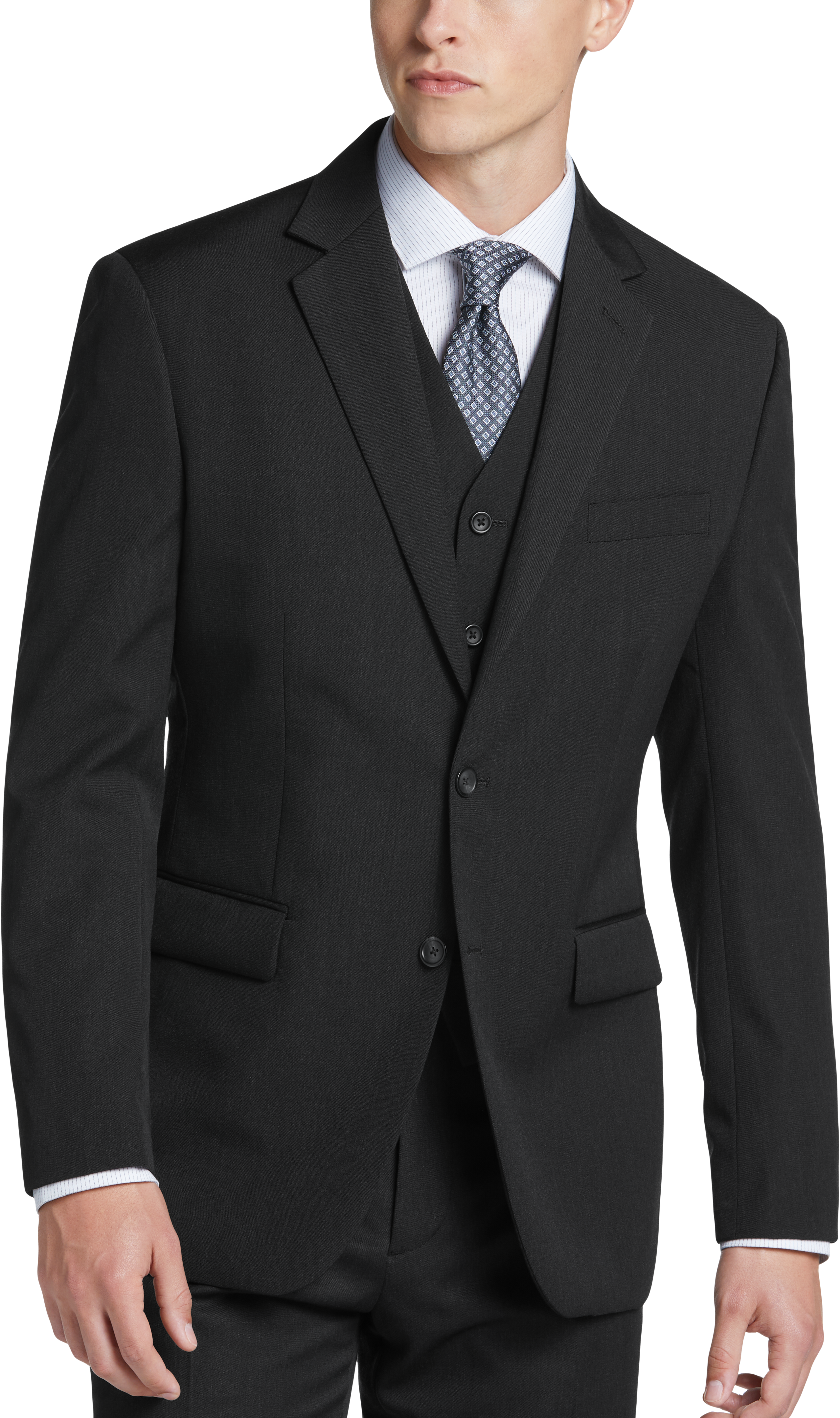 Modern Fit Wool Suit Jacket
