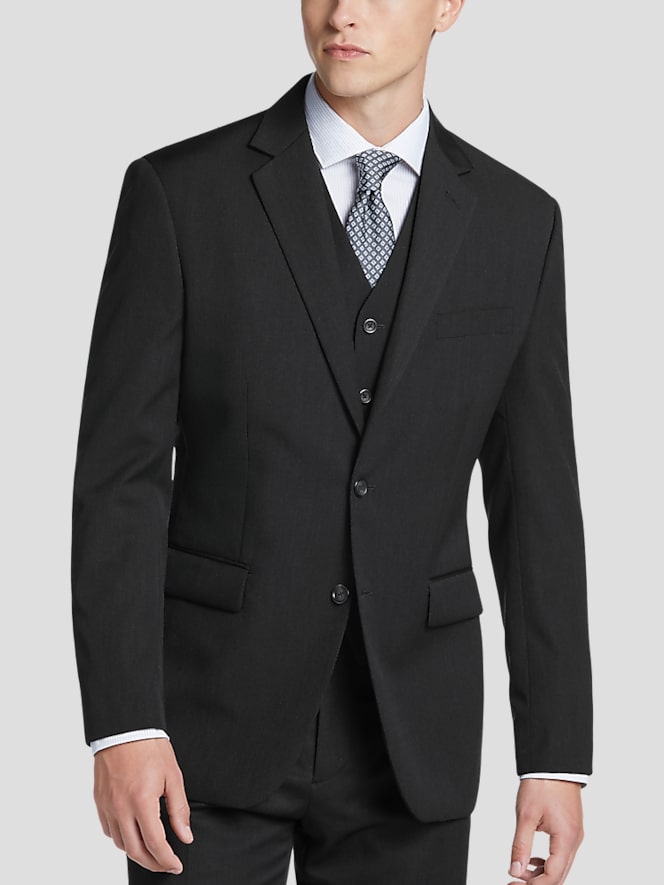 Pronto Uomo Platinum Modern Fit Wool Suit Jacket