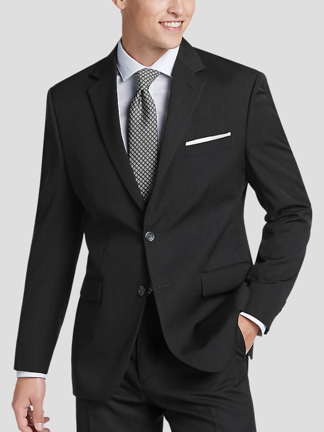 Pronto Uomo Platinum Modern Fit Wool Suit Jacket