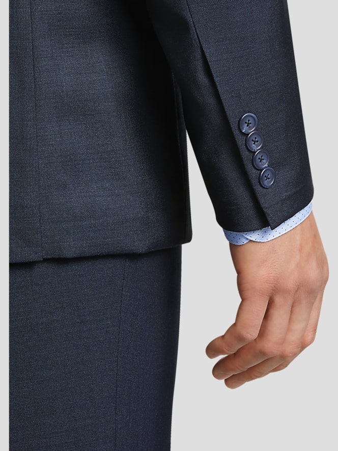Pronto Uomo Platinum Modern Fit Wool Suit Jacket