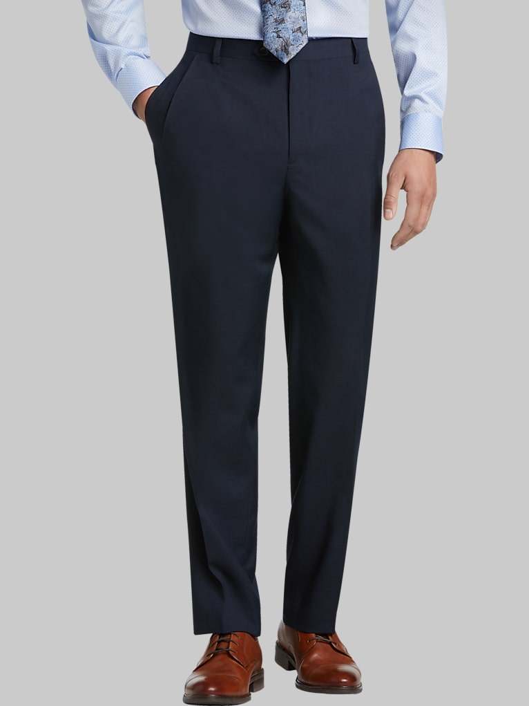 Pronto Uomo Platinum Modern Fit Wool Suit Pants