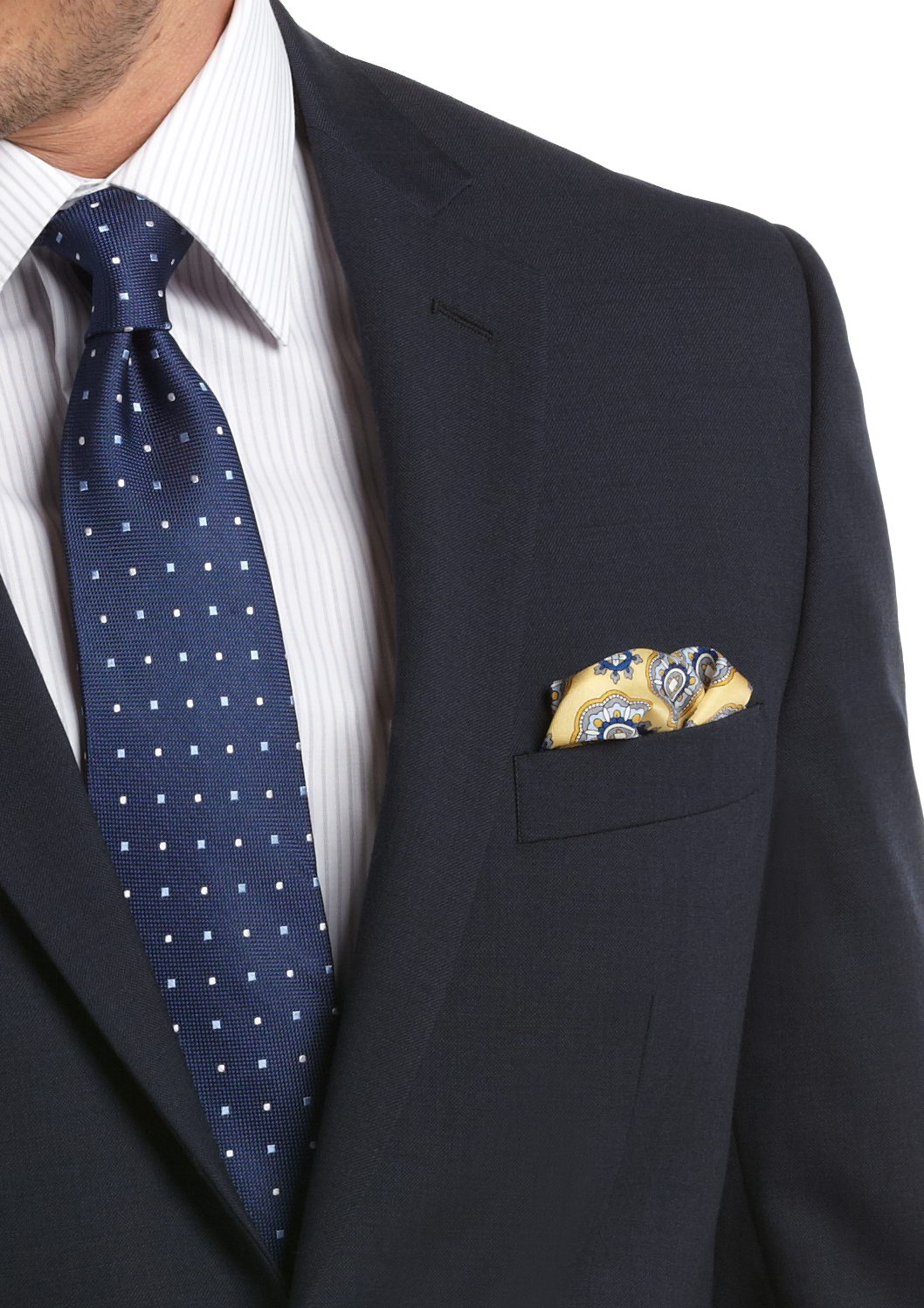 Executive Fit Wool Suit Jacket