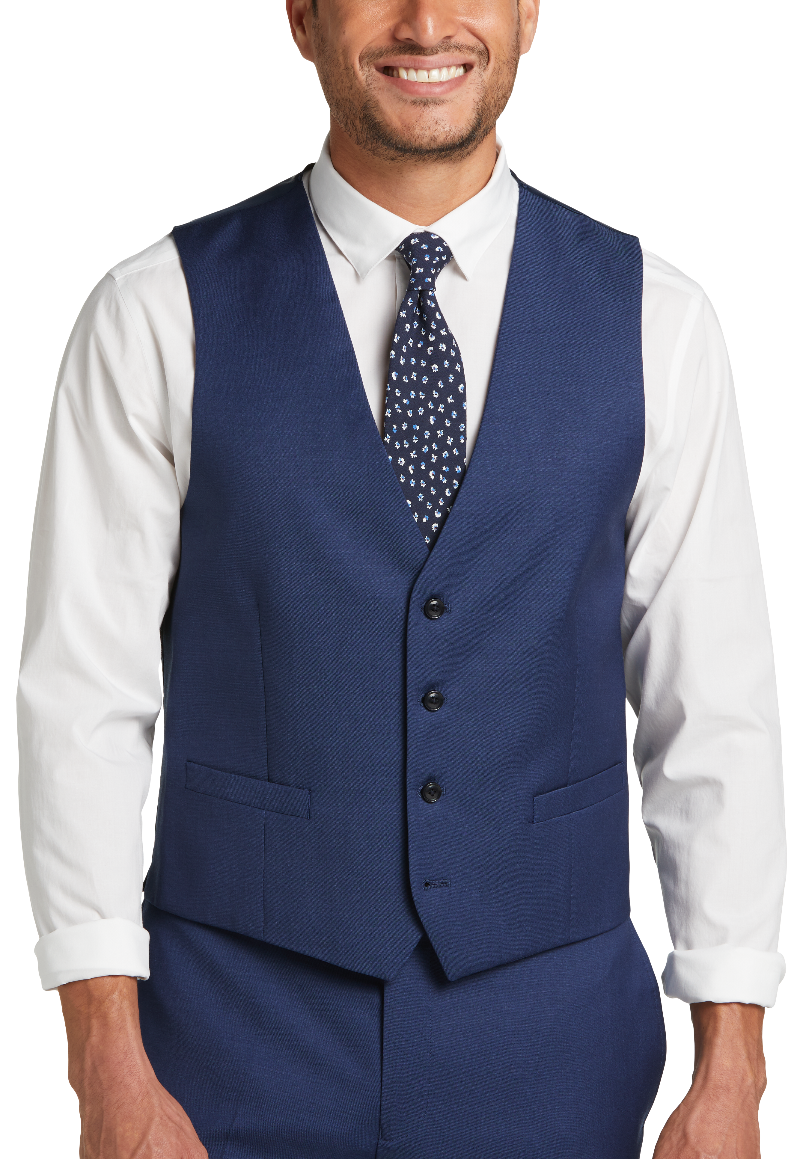 Slim Fit Suit Separates Vest