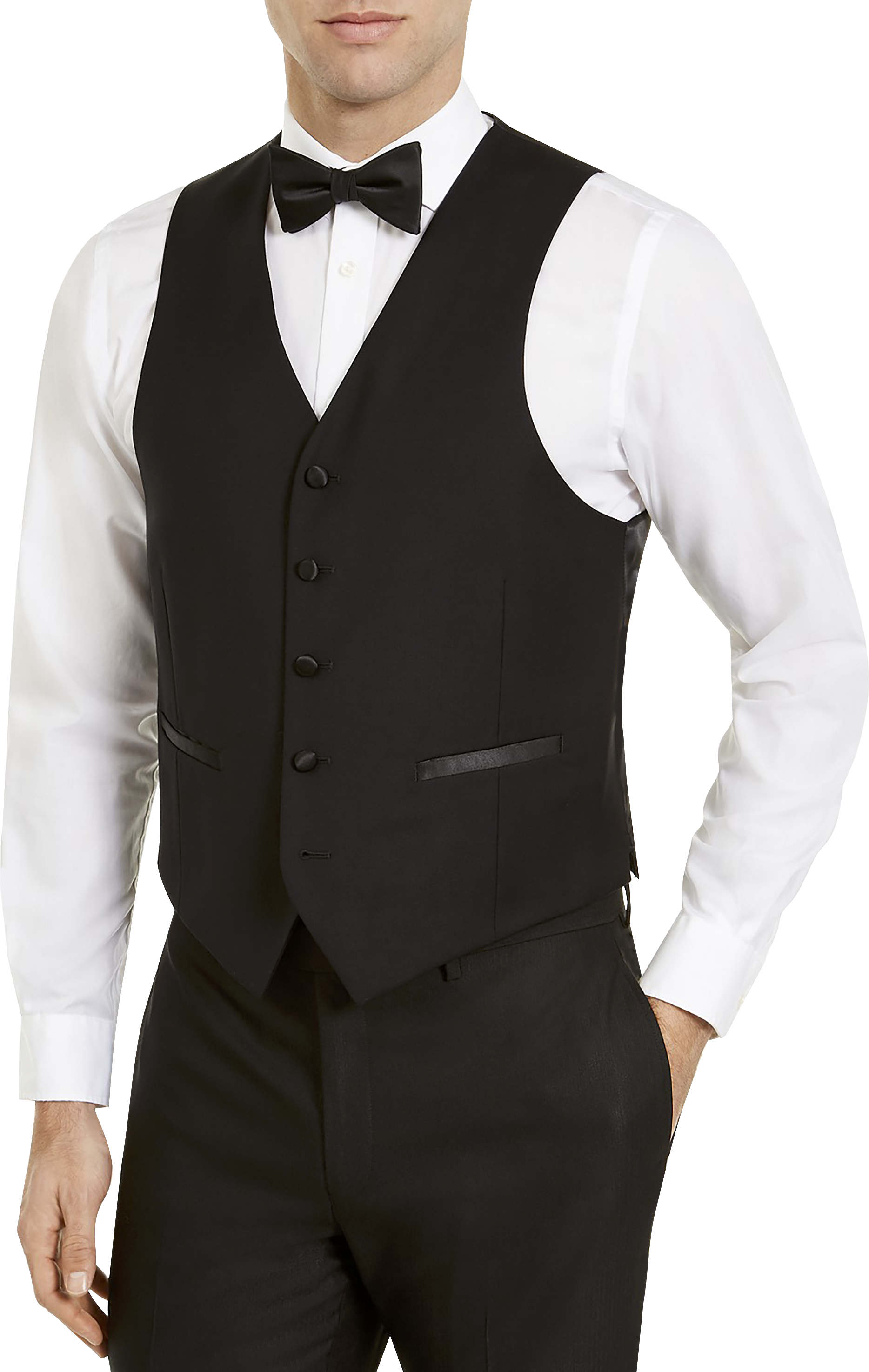 Lauren By Ralph Lauren Classic Fit Suit Separates Tuxedo Vest