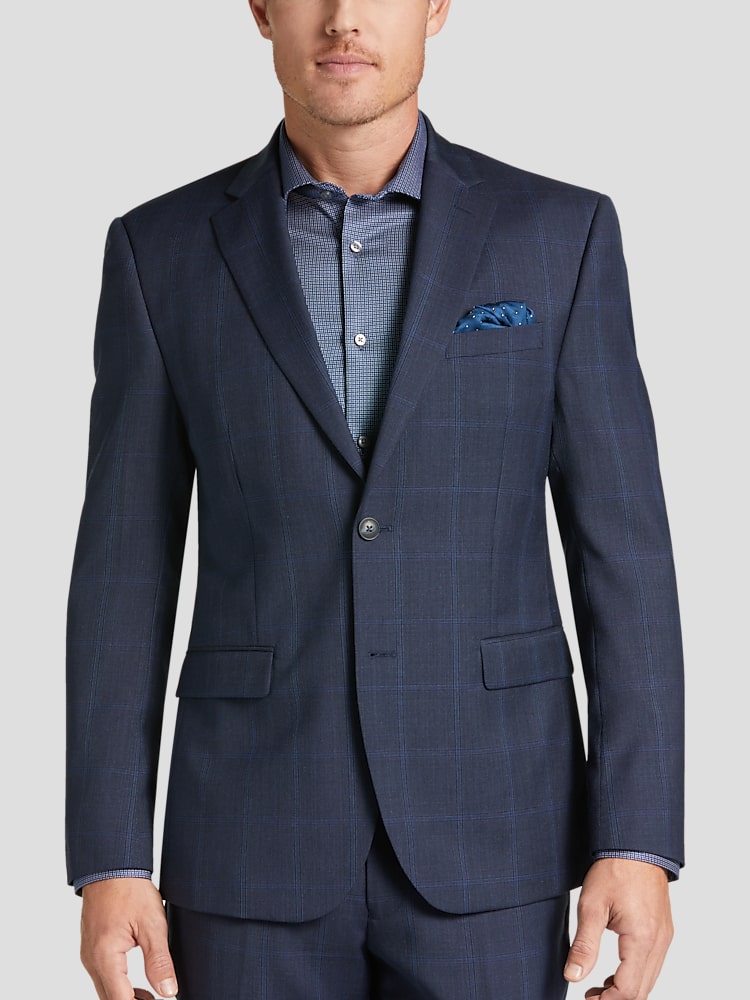 Perry Ellis Premium Slim Fit Suit 2 Piece Suits Men s Wearhouse