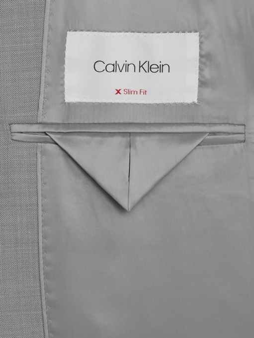 Slim Fit Wool Blend Suit Jacket