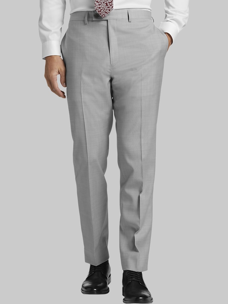 Calvin Klein Slim Fit Wool Blend Suit Pants