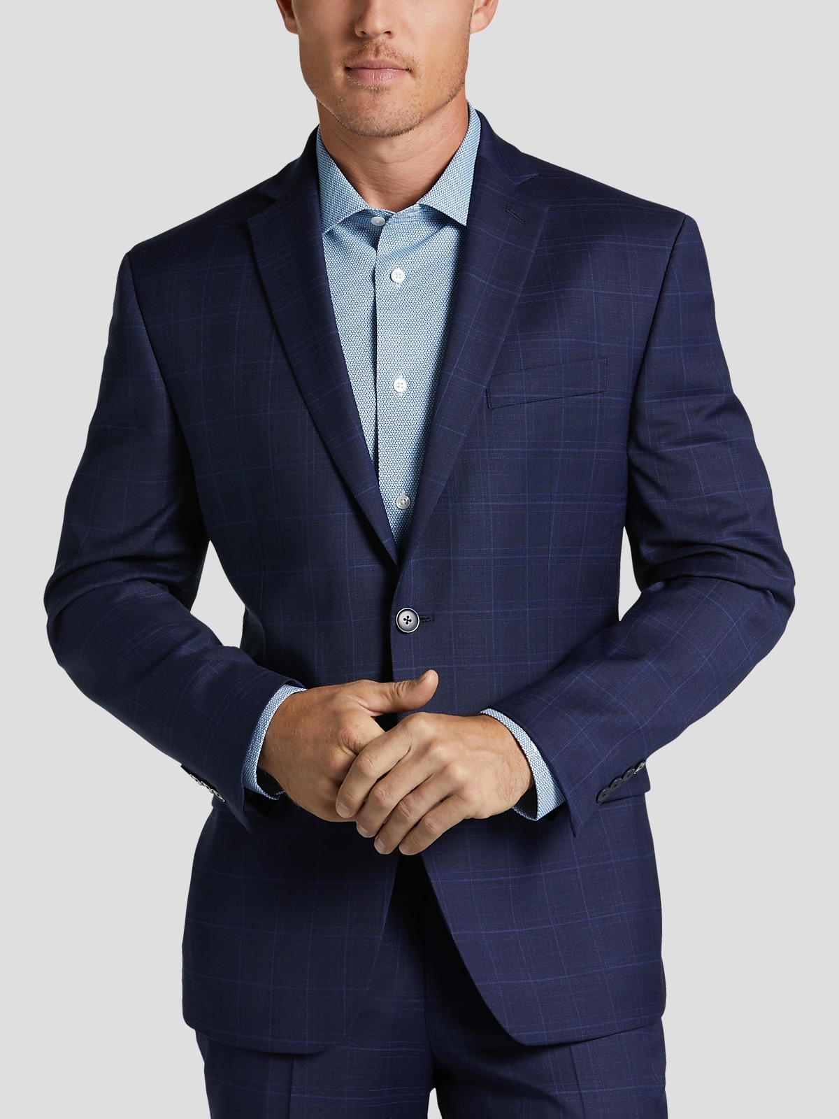 Michael Strahan Classic Fit Suit All Sale Men s Wearhouse