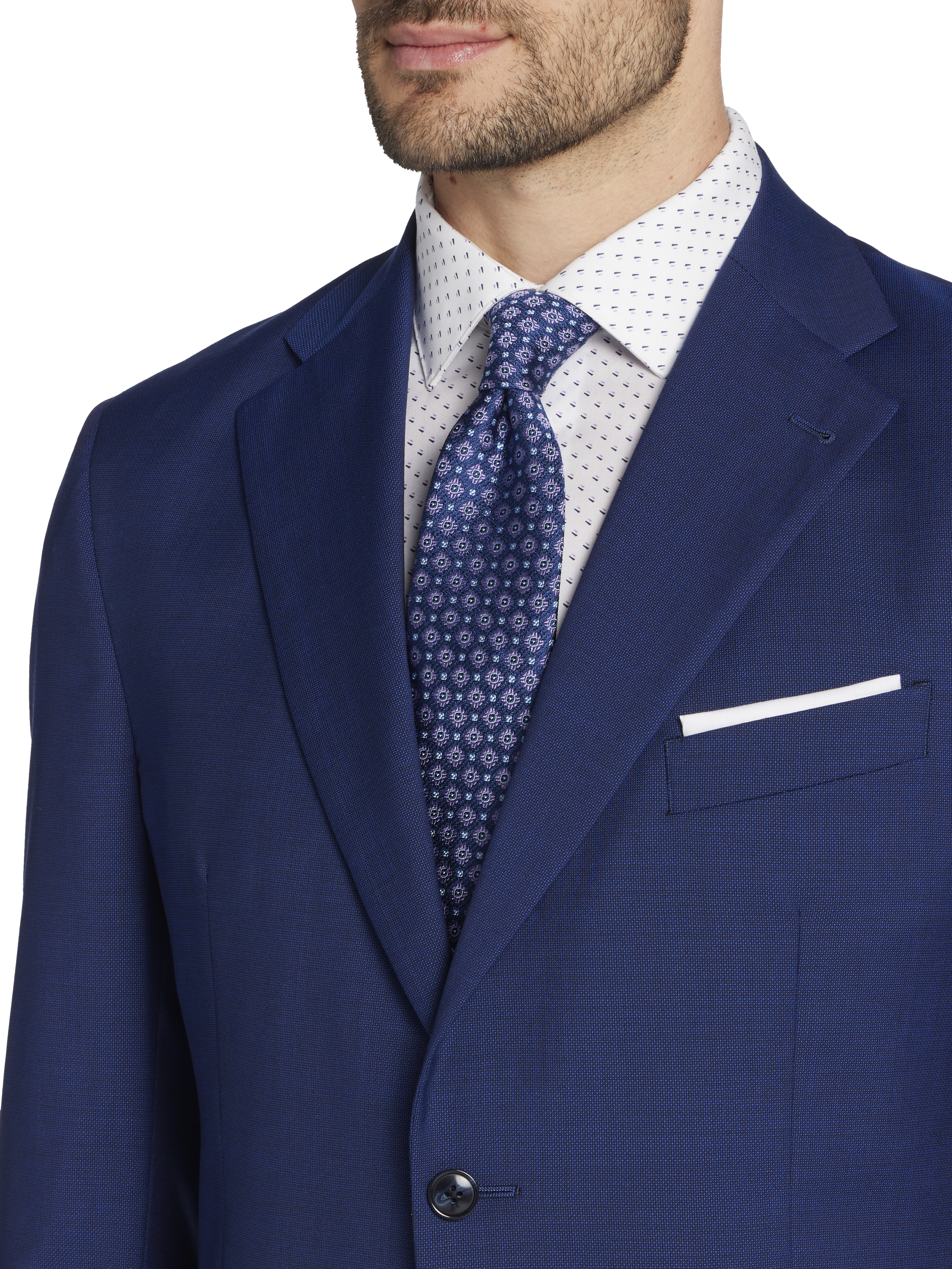 Wool Modern Fit Suit Jacket