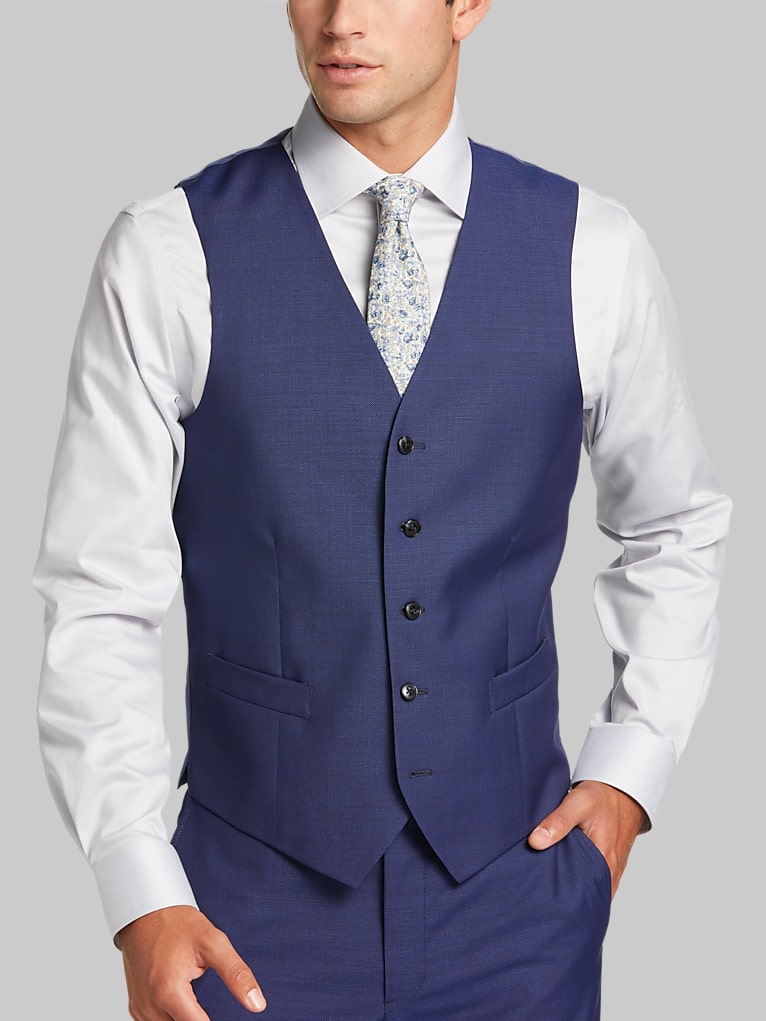 Joseph Abboud Wool Modern Fit Suit Vest