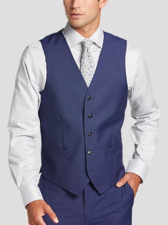 Wool Modern Fit Suit Pants