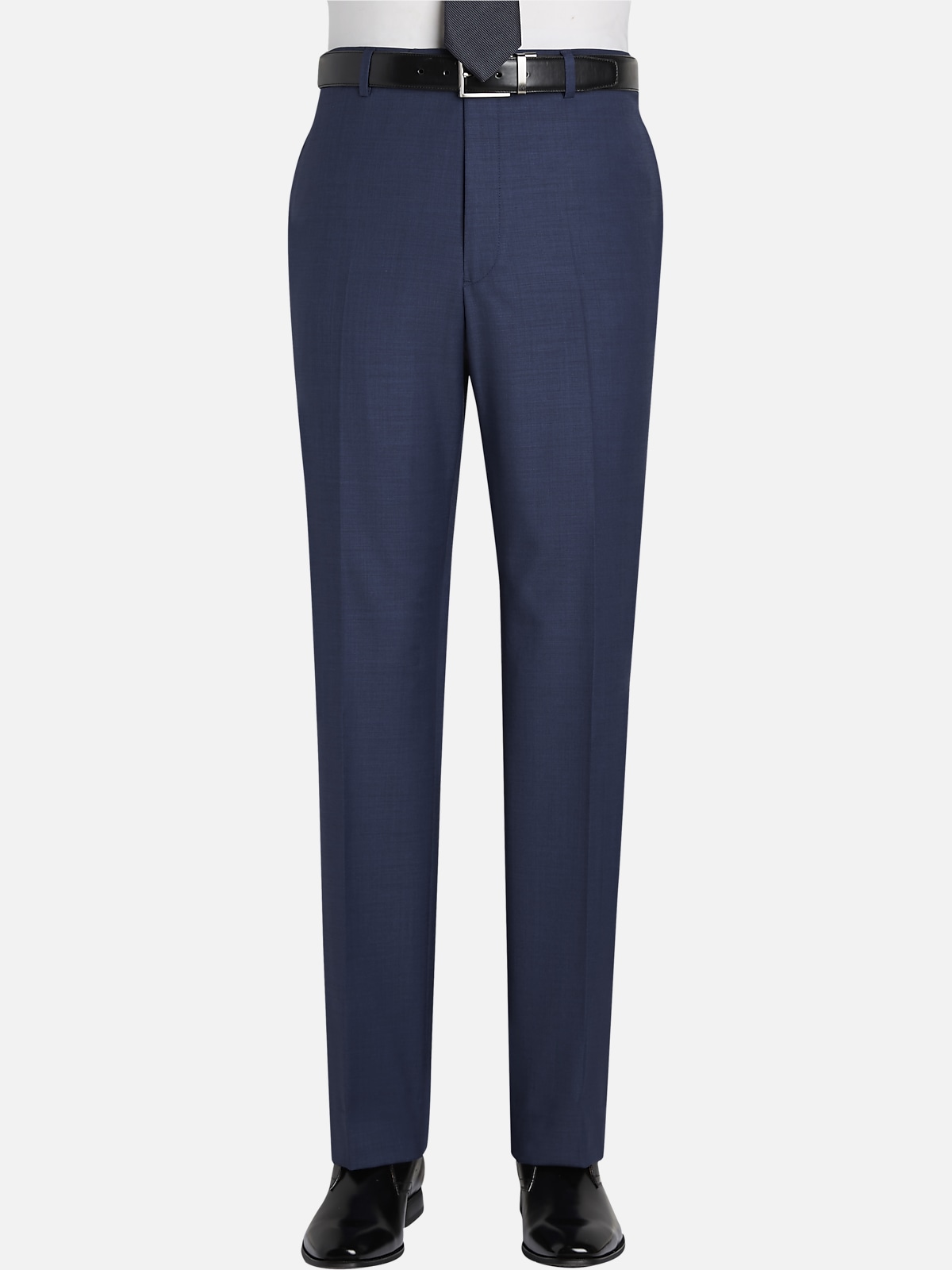 Tommy Hilfiger Men's Modern-Fit Stretch Dress Pants 38 x 30 Navy