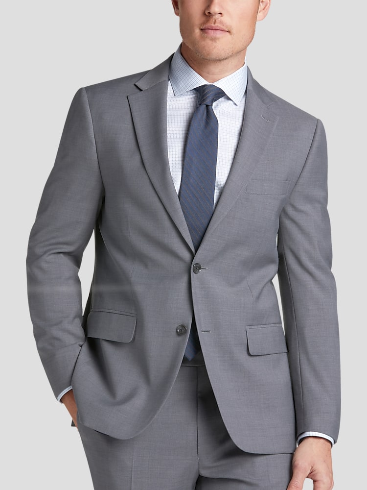 chambray suit separates tommy hilfiger modern fit th flex suit