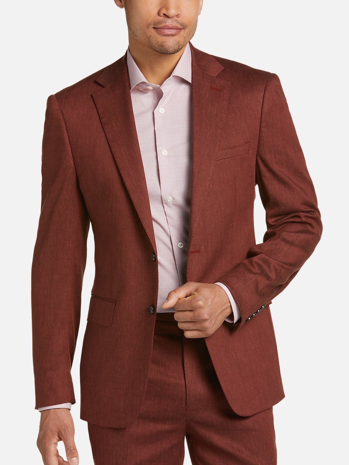 Calvin Klein Slim Fit Linen Blend Suit Separates Jacket | All Sale| Men's  Wearhouse
