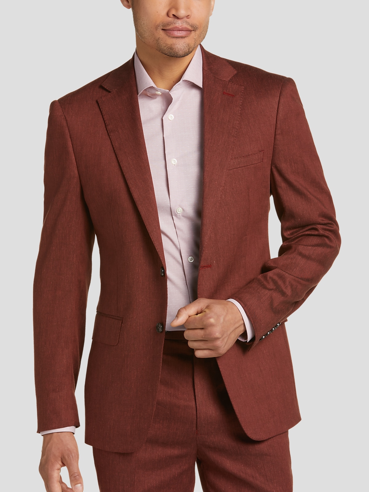 Calvin Klein Slim Fit Linen Blend Suit Separates Jacket | All Sale| Men's  Wearhouse