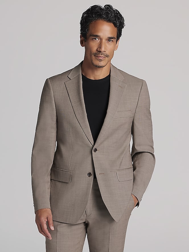Tommy Hilfiger Modern Fit Wool Blend Suit Jacket