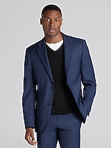 Tommy Hilfiger Modern Fit Premium Wool Blend Suit Jacket