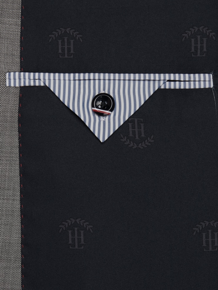 Modern Fit Wool Blend Suit Jacket